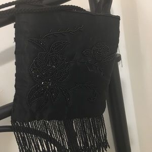 Sasha New York evening bag with fringe